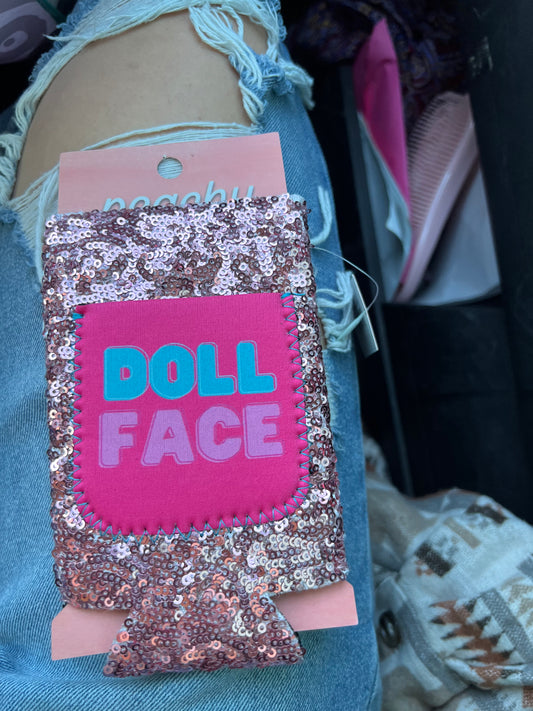 Koozie doll face